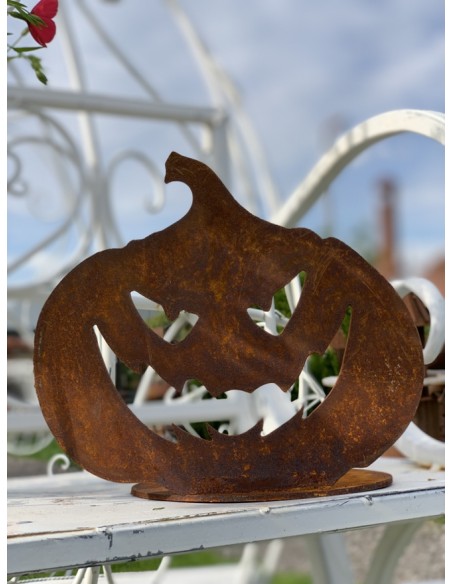 Herbstdeko Halloween Kürbis - E 21 cm breit Der Extra-Böse Kürbis wirkt im Kerzenschein einfach nur klasse! Ein echter Hingucker