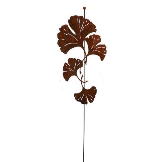 Gartenstecker Großer Ginkgo-Gartenstecker Schöne Deko für den Garten