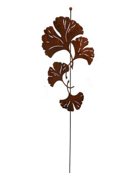 Gartenstecker Großer Ginkgo-Gartenstecker Schöne Deko für den Garten