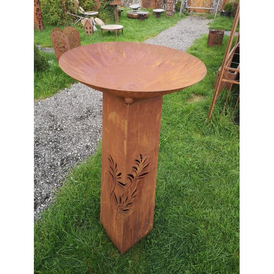 Farn Serie Konusgefäß -Farn -  Höhe 120 cm Höhe 120cm
mit 4x Stahlkugeln Ø40mm
oben kann eine passende Pflanzschale (siehe Zub