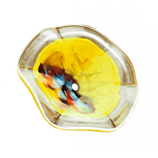 Gelber Blütenteller