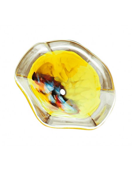 Gelber Blütenteller