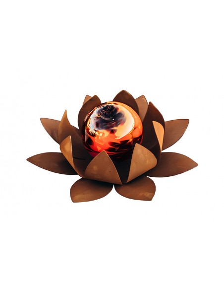 Glasseerose - mittel Ø 40 cm - Kugel rot Glasseerose - mittel Ø 40 cm - Kugel rot