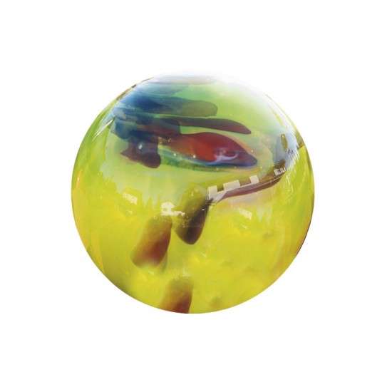 Hellgrüne Glaskugel