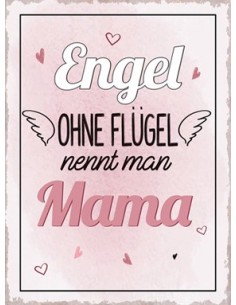 Start Schild Engel ohne Flügel 26x35 cm 26x35 cm