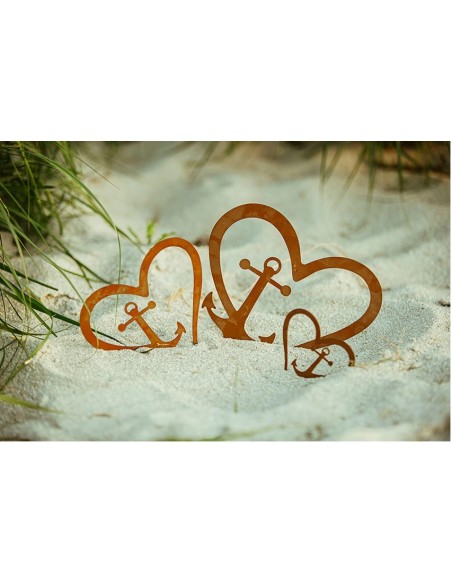 Start Herzanker um Hängen - Höhe 13 cm 
Höhe 13 cm
Breite 14 cm
