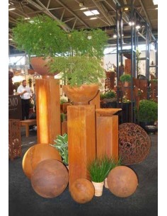 XL Podest - Rostsäule 30 x 30 cm - 120 cm hoch - Metallpodest schlicht
Länge 30 cm
Breite 30 cm
Höhe 120 cm 2