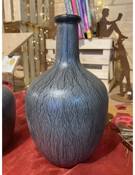 Start Flaschenvase sofia Höhe 30 cm Flaschenvase aus dickem Glas in Anthrazit (matt) für Blumen.

Höhe 25 cm
Breite 15 cm
Öf