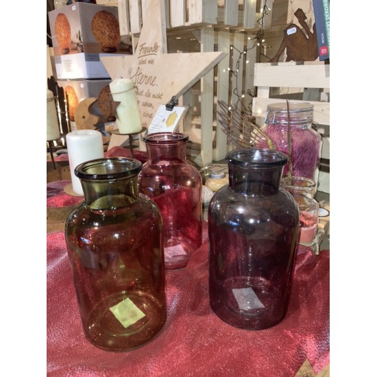 Start Vase Braxton - grün - Höhe 20 cm 