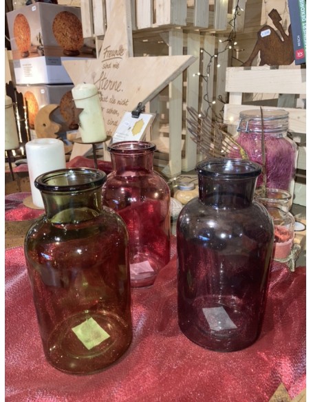 Start Vase Braxton - grün - Höhe 20 cm 