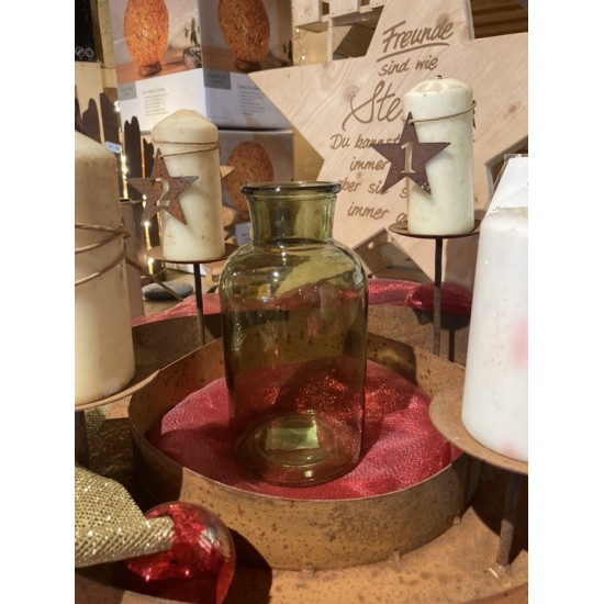 Start Vase Braxton - grün - Höhe 20 cm 