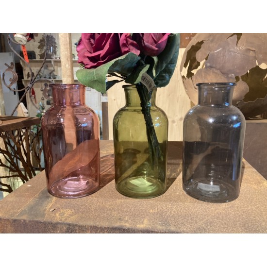 Start Vase Braxton - grün - Höhe 20 cm 