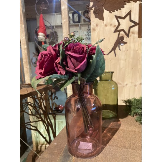 Start Vase aus Glas - Braxton - rosa - Höhe 20 cm Schöne rosa Glasvase für die Deko im Innenbereich zum Schmücken.
Höhe 20 cm