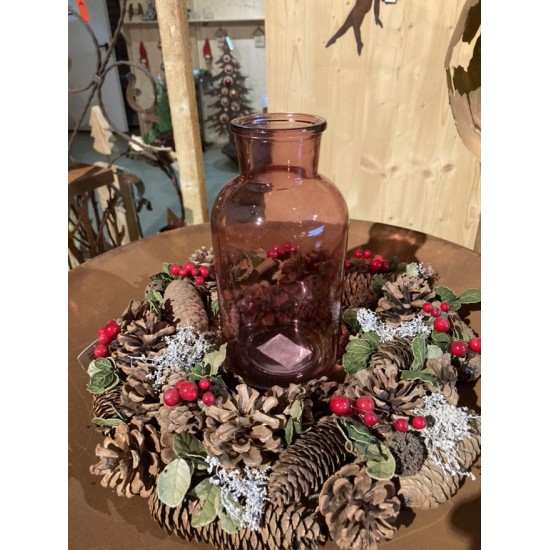Start Vase aus Glas - Braxton - rosa - Höhe 20 cm Schöne rosa Glasvase für die Deko im Innenbereich zum Schmücken.

Höhe 20 cm