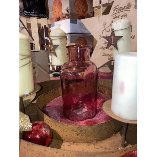 Start Vase aus Glas - Braxton - rosa - Höhe 20 cm Schöne rosa Glasvase für die Deko im Innenbereich zum Schmücken.
Höhe 20 cm