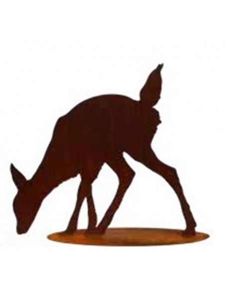 Weihnachtsdeko Essendes Reh Kitz auf Platte Höhe 33 cm - mittlere Ausführung 
Essendes Kitz auf Platte
Größe 2 (mittel)
Höhe 