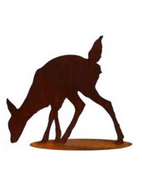 Weihnachtsdeko Essendes Reh Kitz auf Platte Höhe 33 cm - mittlere Ausführung 
Essendes Kitz auf Platte
Größe 2 (mittel)
Höhe 