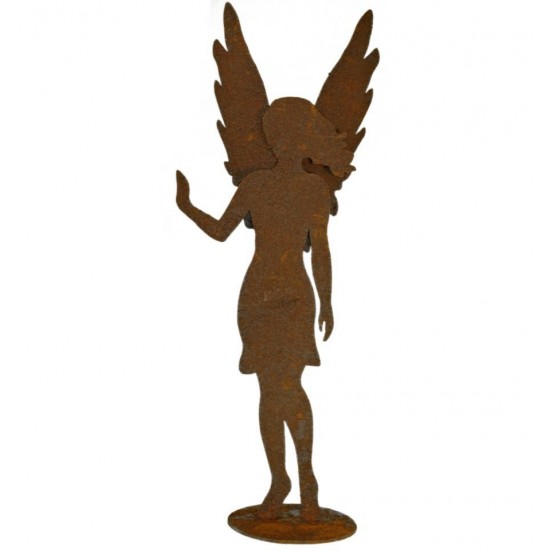 Engelfiguren kaufen und Engel Bastel-Ideen stehender Engel - Lena - auf Platte, Höhe 22cm  Breite 10 cm Höhe 22 cm
Breite 10 cm
