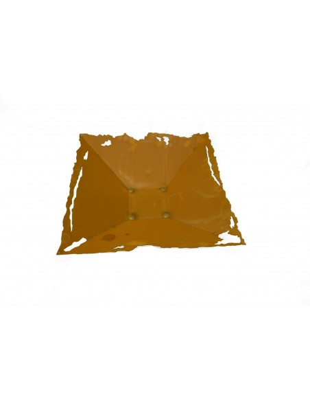 flache Feuerschale - Pflanzschale