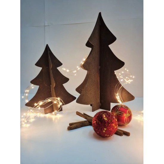 Weihnachtsdeko Christbaum 3-dimensional - Höhe 25 cm 3-dimensionaler Weihnachtsbaum als Deko für die Weihnachtszeit.

Höhe 25 