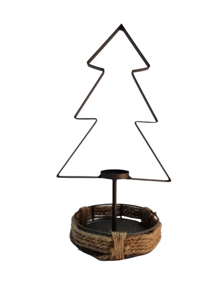Start Weihnachtsbaum Teelichthalter - klein - Höhe 37,5 cm Der Weihnachtsbaum als Teelichthalter perfekt für die Weihnachtszeit 