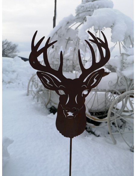 Gartenstecker Gartenstecker stolzer Hirsch - Gesamthöhe 134 cm Produktdetails:
Höhe: 34 cm
Breite: 23 cm
Stabhöhe: 100 cm
Ge Gartenstecker Gartenstecker stolzer Hirsch - Gesamthöhe 134 cm Produktdetails:
Höhe: 34 cm
Breite: 23 cm
Stabhöhe: 100 cm
Ge