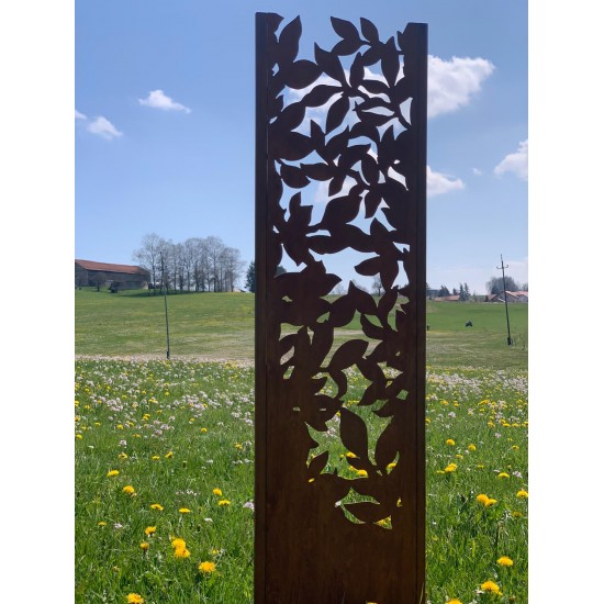Start Deko Stele Komorebi mit Blattausschnitten - Höhe 150 cm 
Höhe 150 cm
