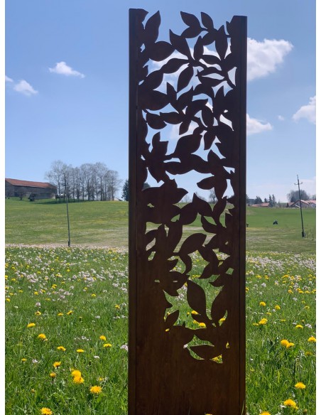 Start Deko Stele Komorebi mit Blattausschnitten - Höhe 150 cm 
Höhe 150 cm
