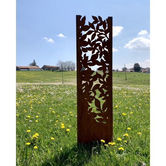 Start Deko Stele Komorebi mit Blattausschnitten - Höhe 150 cm 
Höhe 150 cm
