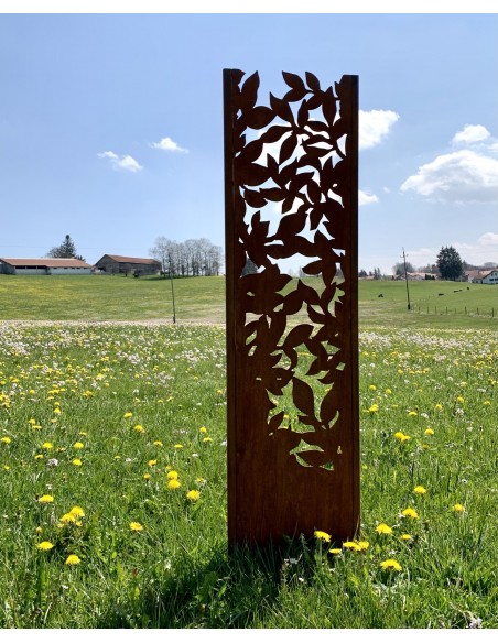 Start Deko Stele Komorebi mit Blattausschnitten - Höhe 150 cm 
Höhe 150 cm
