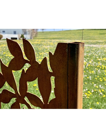 Start Deko Stele Komorebi mit Blattausschnitten - Höhe 150 cm 
Höhe 150 cm
