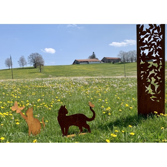 Start Deko Stele Komorebi mit Blattausschnitten - Höhe 150 cm 
Höhe 150 cm
