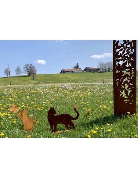 Start Deko Stele Komorebi mit Blattausschnitten - Höhe 150 cm 
Höhe 150 cm
