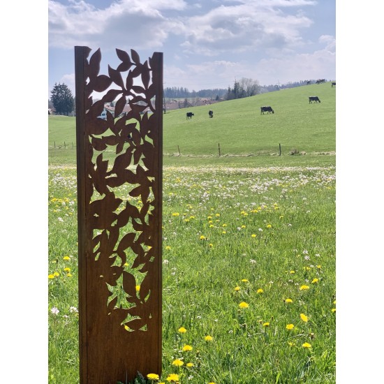 Start Deko Stele Komorebi mit Blattausschnitten - Höhe 150 cm 
Höhe 150 cm
