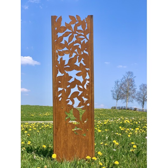Start Deko Stele Komorebi mit Blattausschnitten - Höhe 150 cm 
Höhe 150 cm
