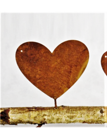 Herzige Dinge - Edelrost Dekoherzen Deko Herz mit Schraube zum Eindrehen in Holz - groß - 9 cm breit 
Dieses Deko-Herz zum Fest