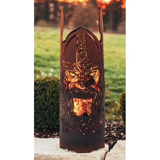 Feuersäulen Feuersäule - Wikinger - Ragnarök - Höhe 120 cm Feuersäule "Ragnarök": Mit einem Feuer kommt das Wikingerbild noch me