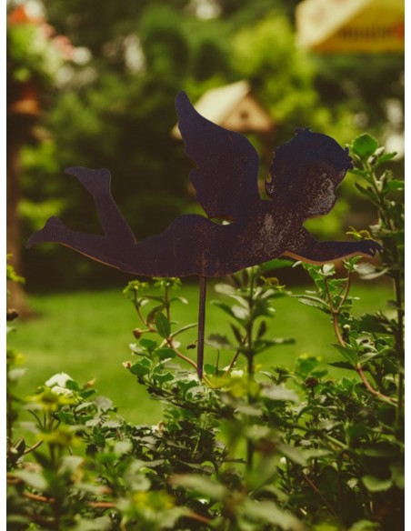 Start Gartenstecker - Engel fliegend - Höhe 40 cm  Start Gartenstecker - Engel fliegend - Höhe 40 cm