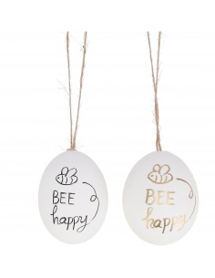 Start Hühnerei Bee Happy 6 cm