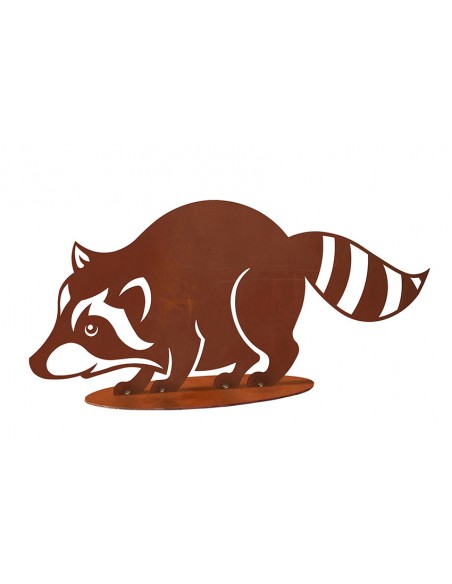 Edelrost Waschbär - Meeko - Breite 50 cm