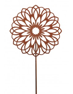 Metall Gartenstecker - Mandala - Ø 40 cm