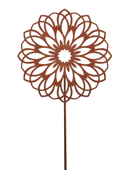 Metall Gartenstecker - Mandala - Ø 40 cm