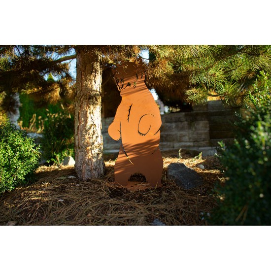 Dekofigur Grizzlybär Olaf - Höhe 80 cm