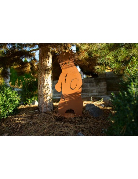 Dekofigur Grizzlybär Olaf - Höhe 80 cm