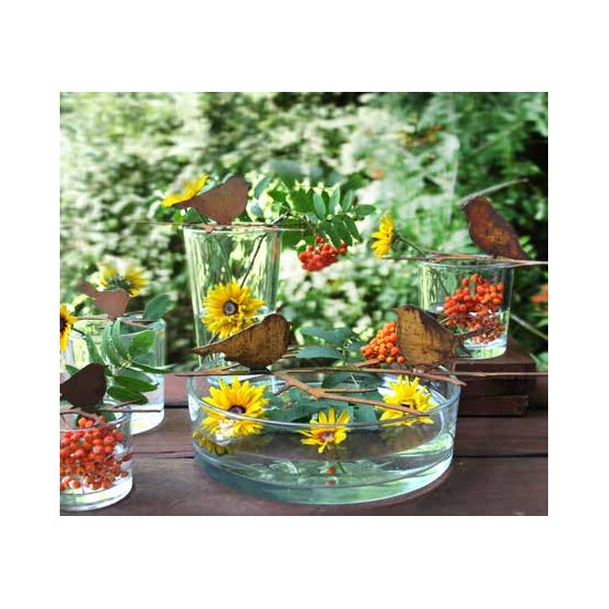 Start Vögelchen auf Ast 2er Set 