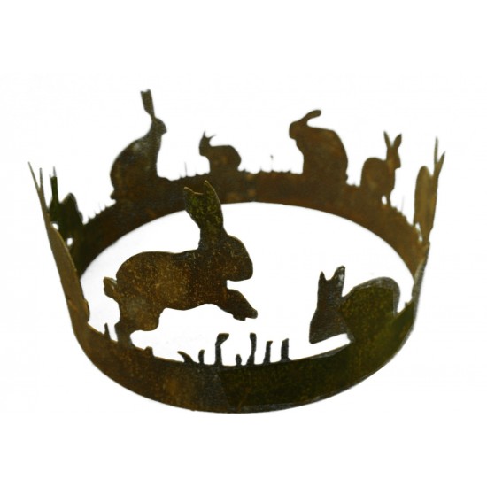 Deko Ringe Deko Ring Hasen Ø 30 cm - Osterdeko für Osterschale 
Toller Deko-Hasenring
Ø 30 CM

passend für unsere Schalen mi