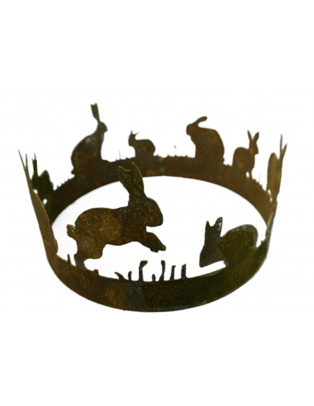 Deko Ringe Deko Ring Hasen Ø 30 cm - Osterdeko für Osterschale 
Toller Deko-Hasenring
Ø 30 CM

passend für unsere Schalen mi