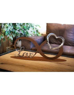 Deko Schriftzug - Love unendlich -  Breite 47 cm 2