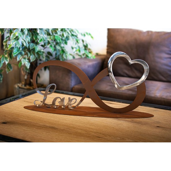 Deko Schriftzug - Love unendlich -  Breite 47 cm