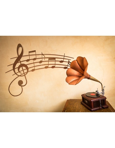 Deko Wandbild Melodie - Breite 57 cm
